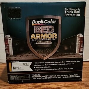 Duplicolor BAK2010 DIY Truck Bed Liner Bed Armor Kit - Textured Satin Black